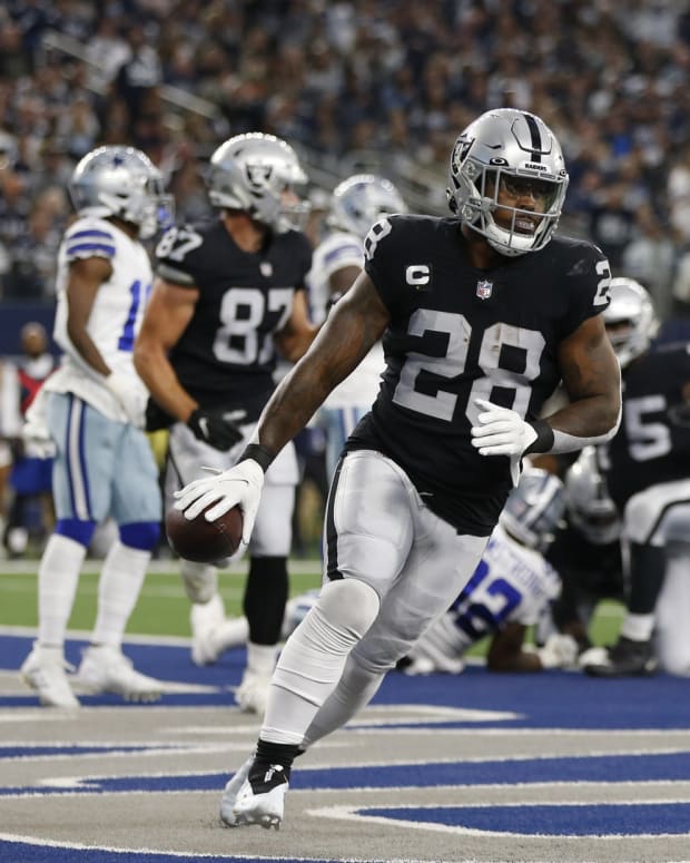 Josh Jacobs vs Cowboys